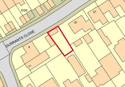Land, in Parsonage Road, £45,000