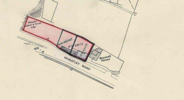 Land, in Wheatley Road, £85,000