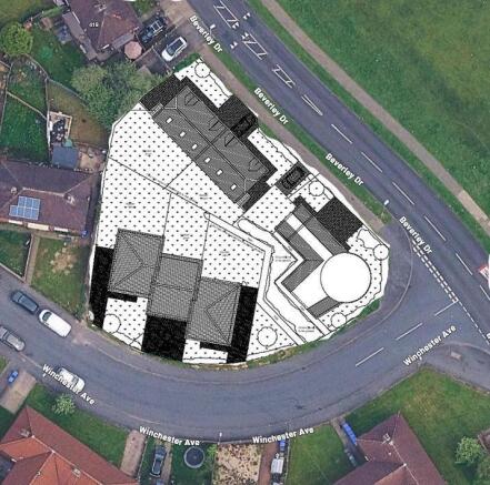 Land, in Winchester Avenue, £240,000