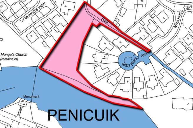 Land, in St. Mungos View, £9,000