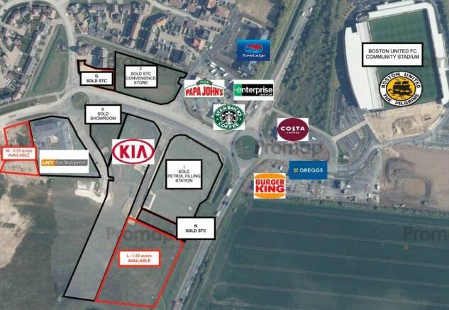 Land, in Wallace Way, £1,415,250