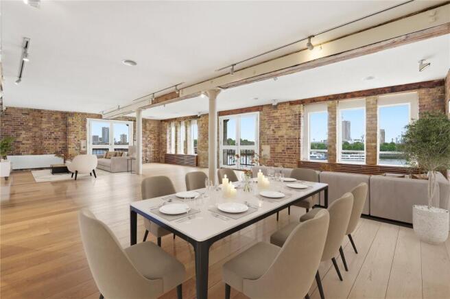 3 bed property, in Olivers Wharf, £3,250,000