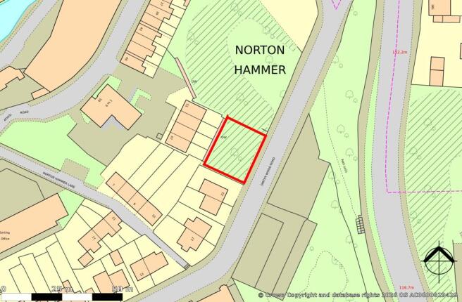 Land, in Land adjacent to 23 Smithy Wood Road, £20,000