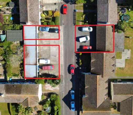 Land, in 11 Garages on Gibson Drive, £75,000