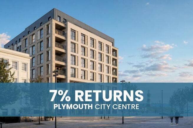 1 bed property, in The Crescent, £100,000
