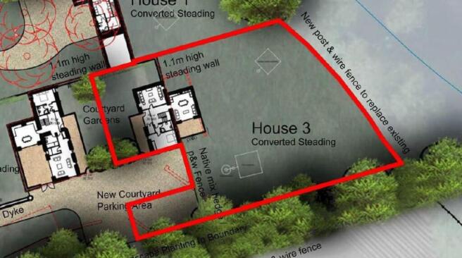 Land, in Stannochy Farm, £130,000