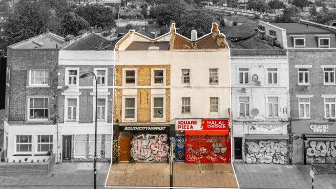 4 bed property, in New Cross Road, £1,500,000