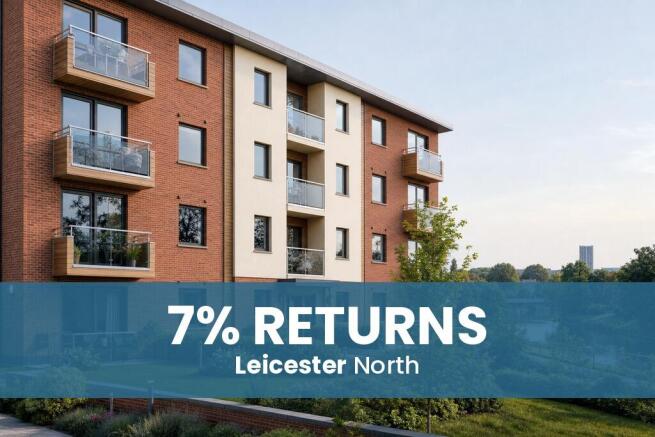 2 bed property, in Fully Managed Leicester 2-Bed Apartment, £150,000