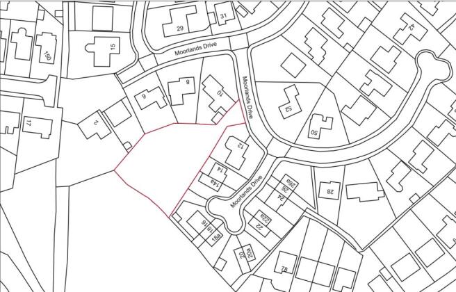 Land, in Land at Moorlands Drive, £15,000