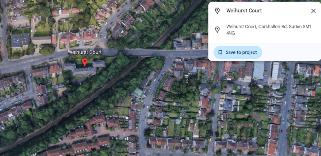Land, in Land to the rear of Weihurst Court, £10,000