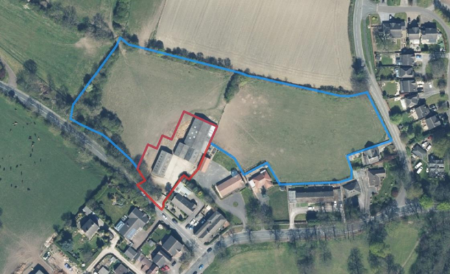 Land, in Loscoe Lane, £400,000