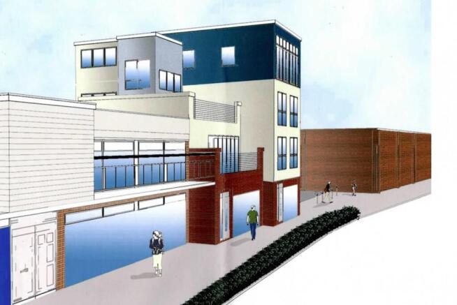 Land, in Alexandra Road, £215,000