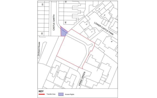Land, in Land at Kirkbie Green, £10,000