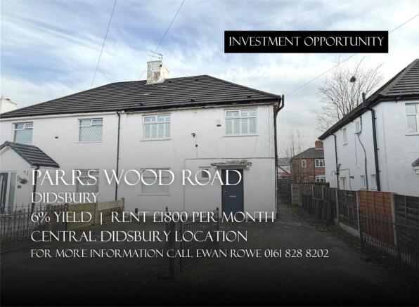 4 bed property, in Parrs Wood Road, £350,000