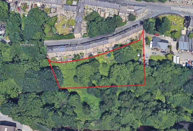Land, in Land at Britannia Road, £50,000