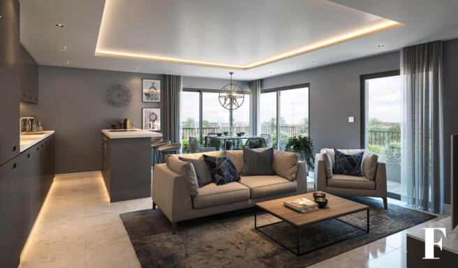 2 bed property, in Piccadilly Wharf, £435,000
