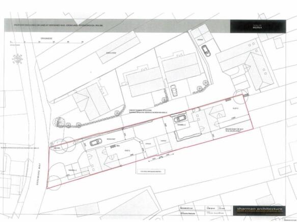 Land, in Hereward Way, £200,000
