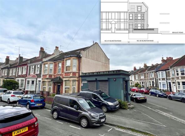 Land, in Islington Road, £150,000