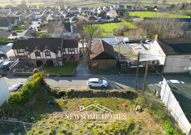 Land, in Lower Foel Road, £60,000