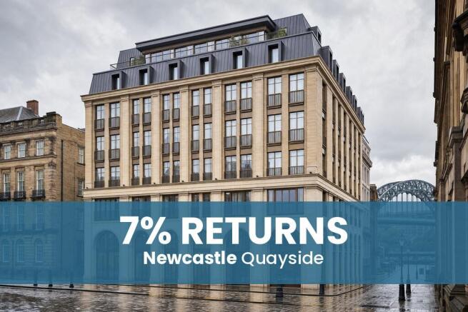 2 bed property, in High Yield NE1 Newcastle City Centre Apartment – 7% Rental Yields | Off Plan Investment Opportunity, £170,000