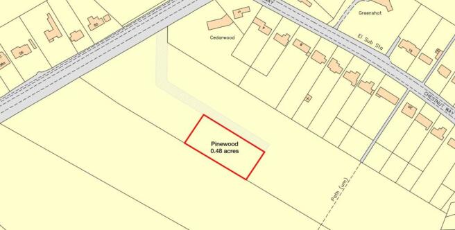 Land, in Land at Pinewood, £30,000