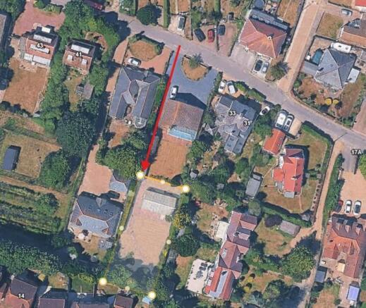 Land, in Eddington Lane, £220,000