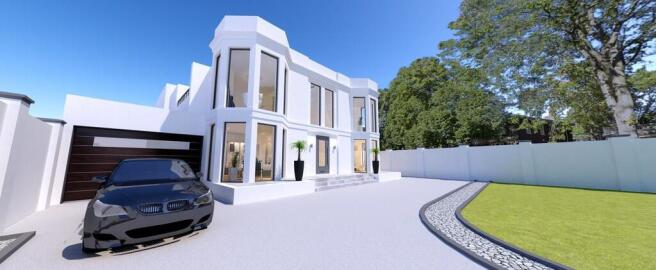 Land, in Preston New Road, £350,000