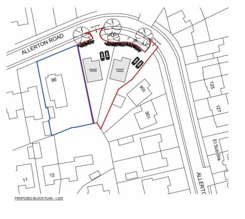 Land, in Allerton Road, £160,000