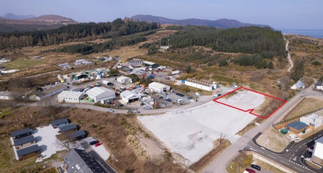 Land, in Site 16 Broadford Industrial Estate, £1