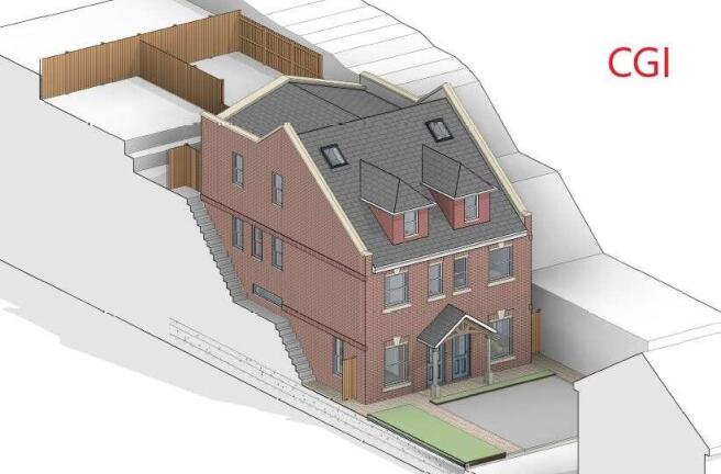 Land, in Land at the rear of 112 Maidstone Road, £135,000