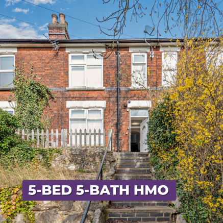 5 bed property, in Nottingham Road, £230,000