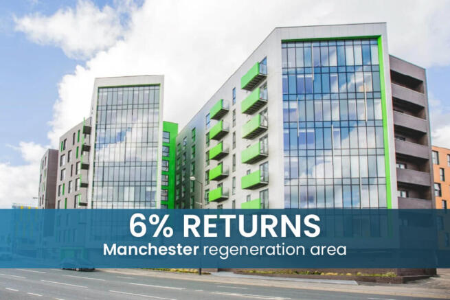 1 bed property, in Manchester Investment Flat – 6% Rental Yields | Lucrative Buy to Let Opportunity, £190,000