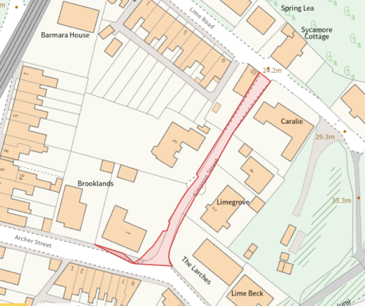 Land, in Land at Simpson Street, £1