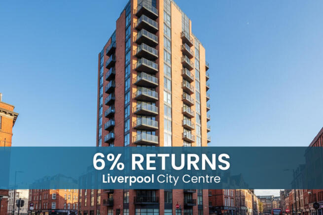1 bed property, in High Yield Liverpool City Centre Apartment – 7% Rental Yields | Strong Income Investment, £109,950