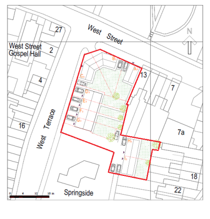 Land, in West Street, £600,000