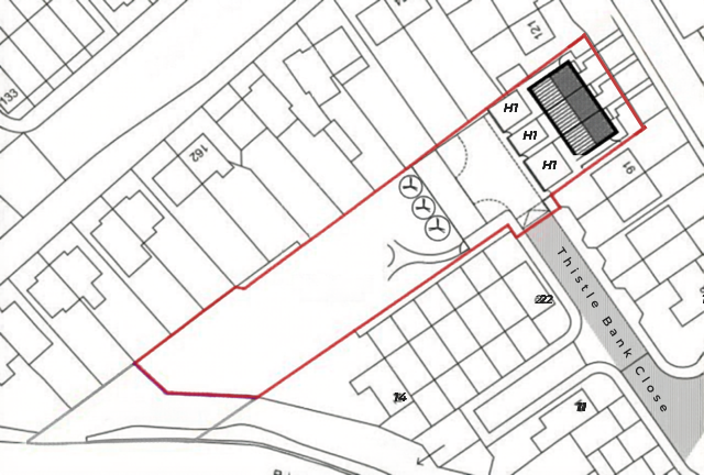 Land, in Factory Lane, £450,000