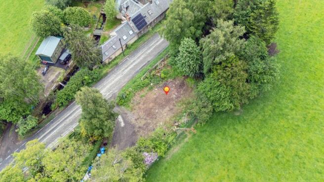 3 bed property, in Plot of land at Grantshall, £90,000