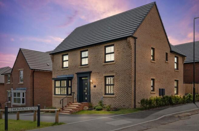 4 bed property, in Monarch Close Staveley, £440,000