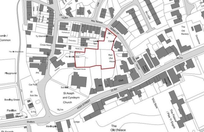 Land, in Gemig Street, £350,000