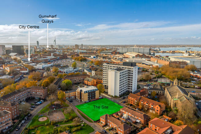 Land, in Former Car Park, £600,000