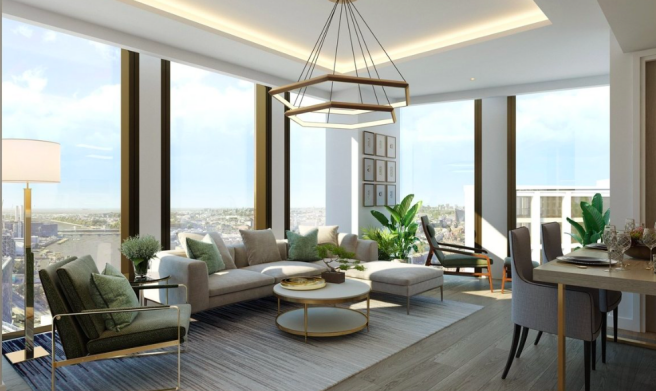 3 bed property, in Nine Elms Lane, £2,553,000