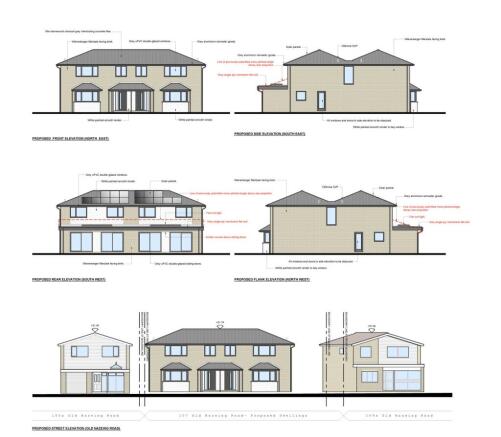 Land, in Old Nazeing Road, £800,000