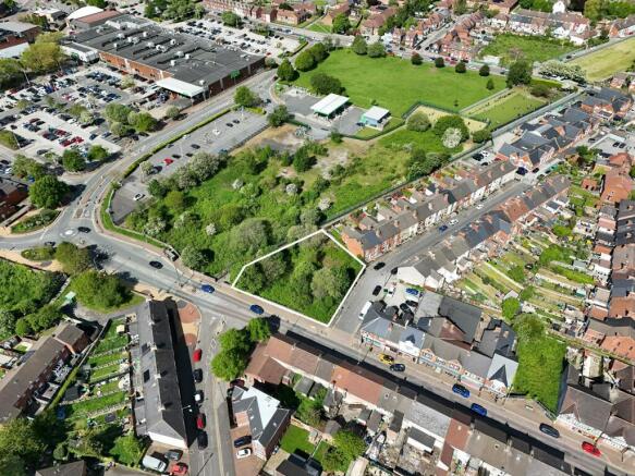 Land, in Outram Street, £200,000