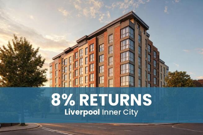 2 bed property, in New Build Liverpool City Apartment, £140,000