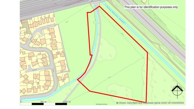 Land, in Sykes Drive, £75,000