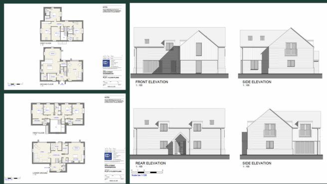 Land, in High Street, £500,000