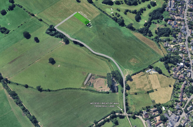 Land, in Land at Mill Lane, £3,000