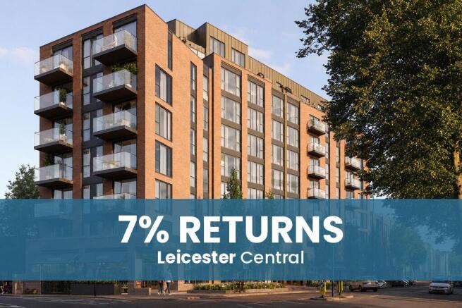 1 bed property, in Boutique Leicester Residence, £120,000
