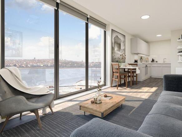 1 bed property, in Quay Central, £140,000