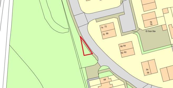 Land, in Land at 89 Trapstyle Road, £250